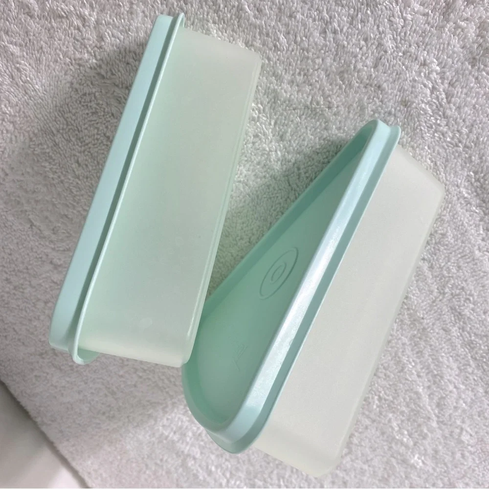 Tupperware Light Blue & Transparent Container Set 9pc - Picture 5 of 16